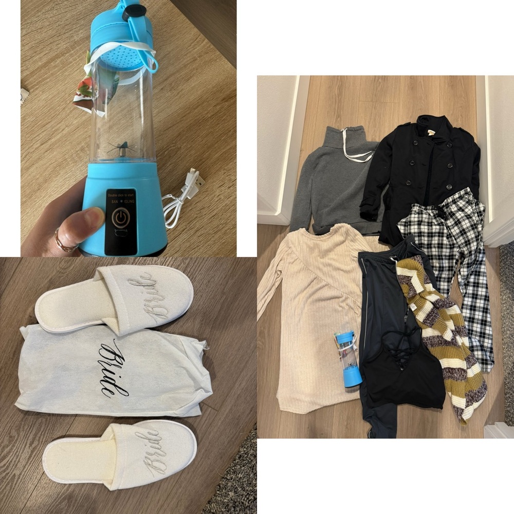 Cozy Clothing Bundle with Bride Slippers